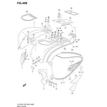SIDE COVER (MODEL K1)