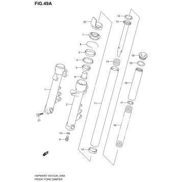 FRONT FORK DAMPER (MODEL K3)