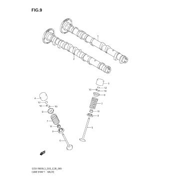 CAM SHAFT - VALVE