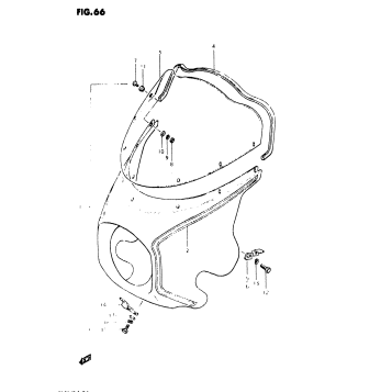 COWLING (GS450ST/SX)