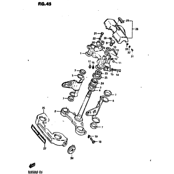STEERING STEM (MODEL Z)