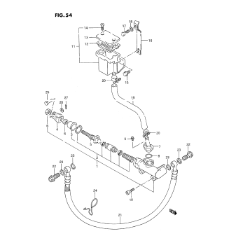 REAR MASTER CYLINDER