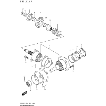 SECONDARY DRIVE GEAR