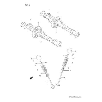 CAM SHAFT - VALVE