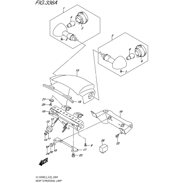 REAR TURNSIGNAL LAMP