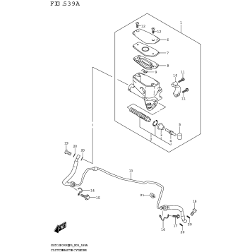 CLUTCH MASTER CYLINDER