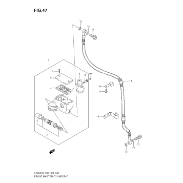 FRONT MASTER CYLINDER