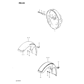 HEADLAMP HOUSING-FRONT FENDER