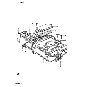 CYLINDER HEAD COVER (E.NO.101417-)