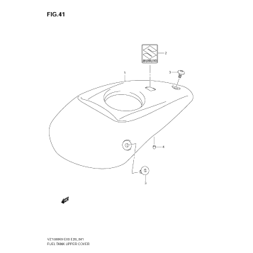 FUEL TANK UPPER COVER