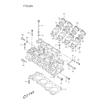 CYLINDER HEAD (MODEL W/X)