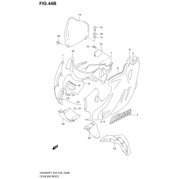 COWLING BODY (MODEL Y)