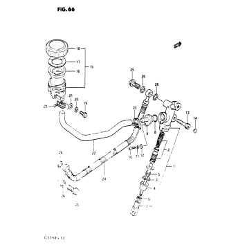 REAR MASTER CYLINDER