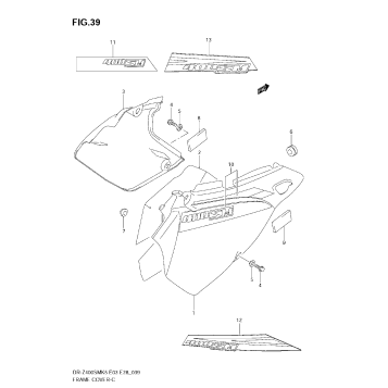 FRAME COVER (MODEL K5/K6)