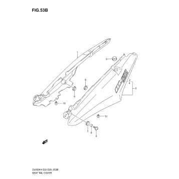 SEAT TAIL COVER (MODEL K6)