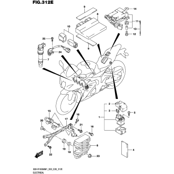 ELECTRICAL (GSX-R1000RA,GSX-R1000RZA:E03,E28)