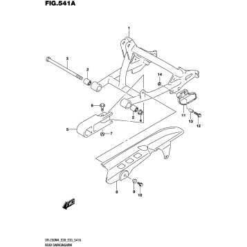 REAR SWINGINGARM
