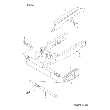 REAR SWINGING ARM (MODEL R/S)