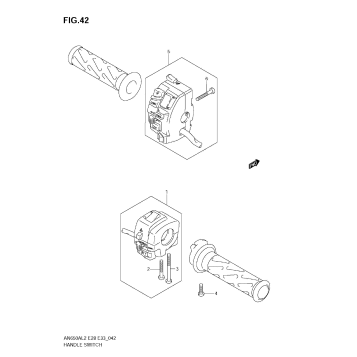 HANDLE SWITCH (AN650A L2 E33)