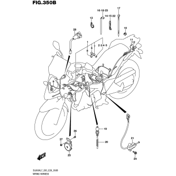 WIRING HARNESS (DL650AL7 E28)