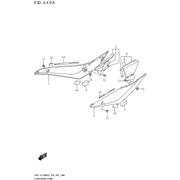 SIDE LOWER COVER (GSX-R1000A)