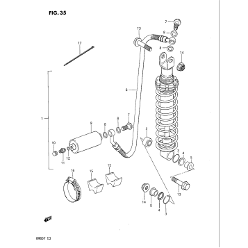 REAR SHOCK ABSORBER