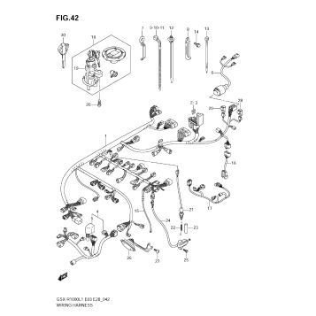 WIRING HARNESS (GSX-R1000L1 E28)