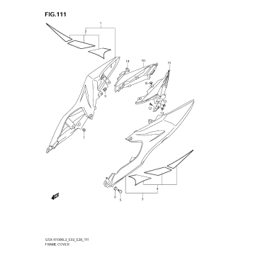 FRAME COVER (GSX-R1000ZL3 E03)