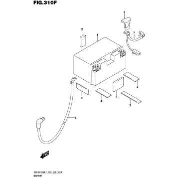 BATTERY (GSX-R1000AL7 E33)