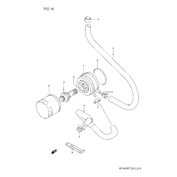 OIL COOLER - OIL FILTER