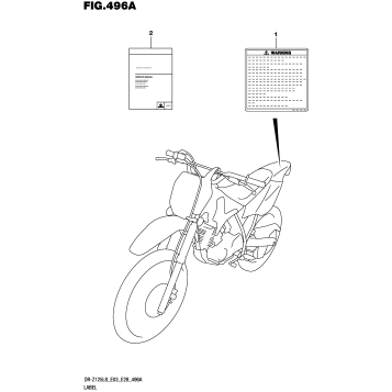 LABEL (DR-Z125L8 E28)