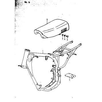 FRAME - SEAT (RM50C)