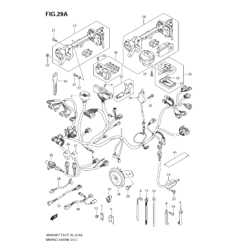 WIRING HARNESS (MODEL K8)