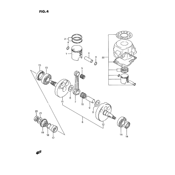 CRANKSHAFT (MODEL G/H)
