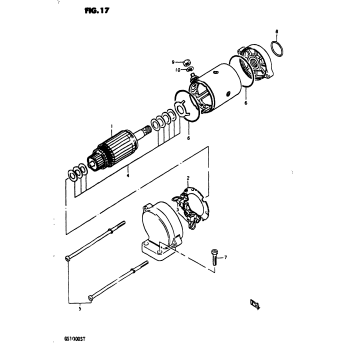 STARTING MOTOR