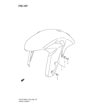 FRONT FENDER (GSX-R1000ZL3 E33)