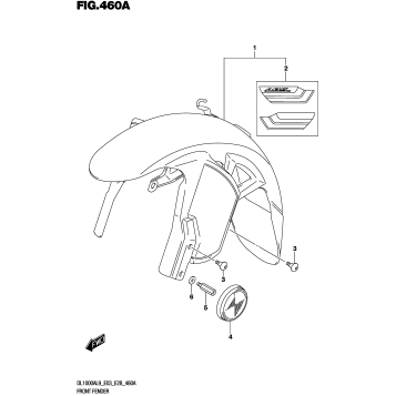 FRONT FENDER (DL1000XAL9 E03)