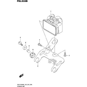HYDRAULIC UNIT (GSX-R1000RA,GSX-R1000RZA)