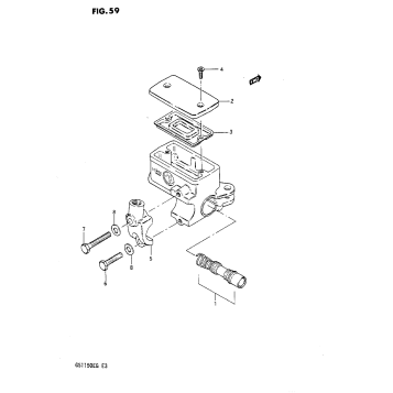 FRONT MASTER CYLINDER (GS1150EF/EF2/EG)