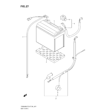 BATTERY (SV650/SV650S)