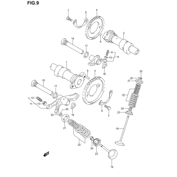 CAMSHAFT - VALVE