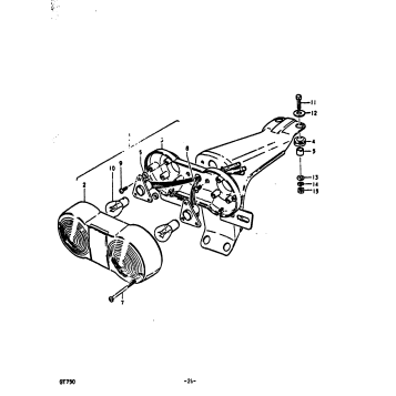 REAR COMBINATION LAMP
