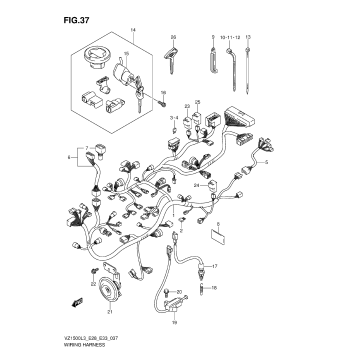 WIRING HARNESS (VZ1500L3 E33)