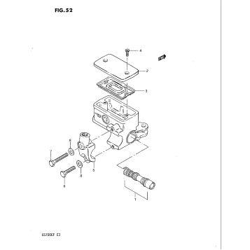 FRONT MASTER CYLINDER (GS700EF)