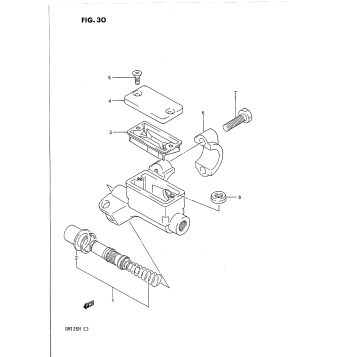 FRONT MASTER CYLINDER