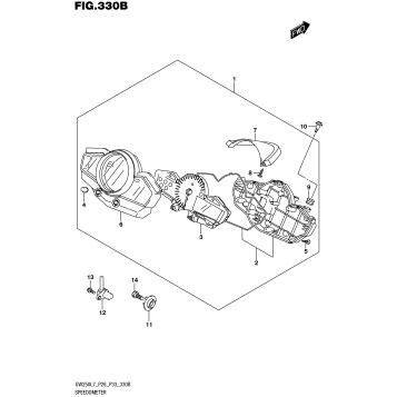 SPEEDOMETER (GW250ZL7 P28)