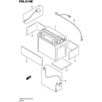BATTERY (VL800TL6 E28)