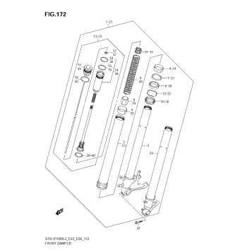 FRONT DAMPER (GSX-R1000L3 E28)