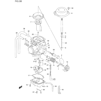 CARBURETOR (MODEL P/R/S)