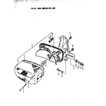 REAR COMBINATION LAMP